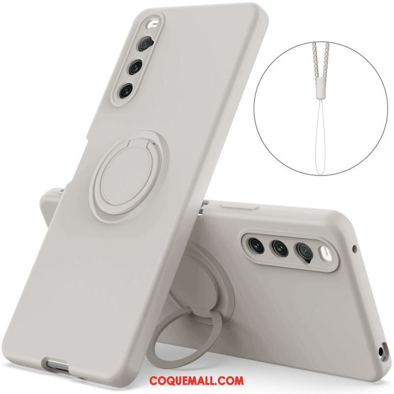 Coque Sony Xperia 10 IV Unie Anneau-Support