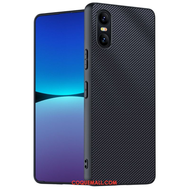 Coque Sony Xperia 10 VI Déclinaison Fibre Carbone