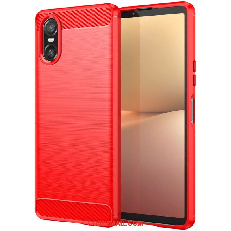 Coque Sony Xperia 10 VI Fibre Carbone Brossée