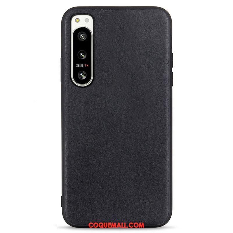 Coque Sony Xperia 5 IV Cuir