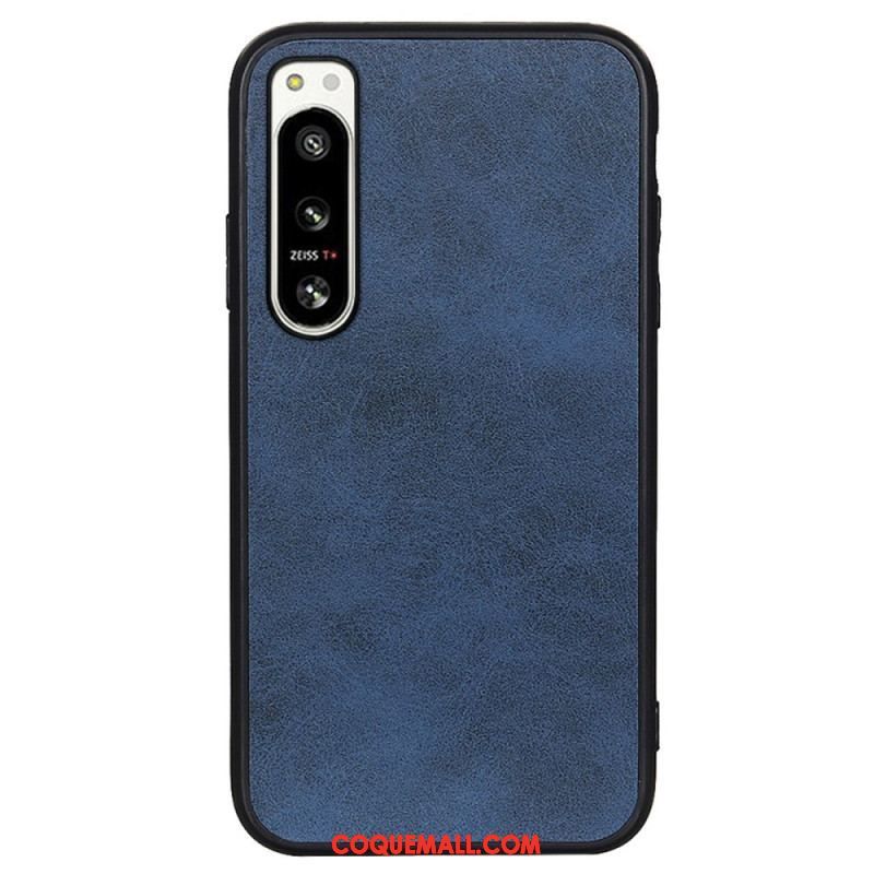 Coque Sony Xperia 5 IV Effet Cuir