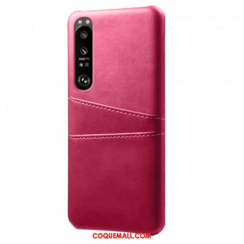 Coque Sony Xperia1 III Porte Cartes KSQ