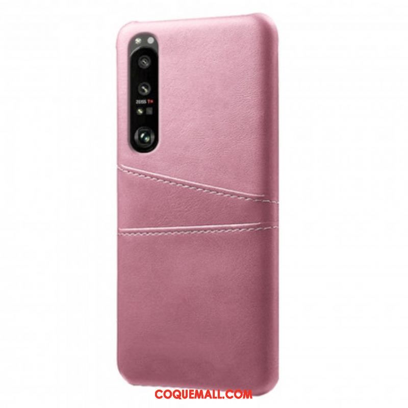 Coque Sony Xperia1 III Porte Cartes KSQ