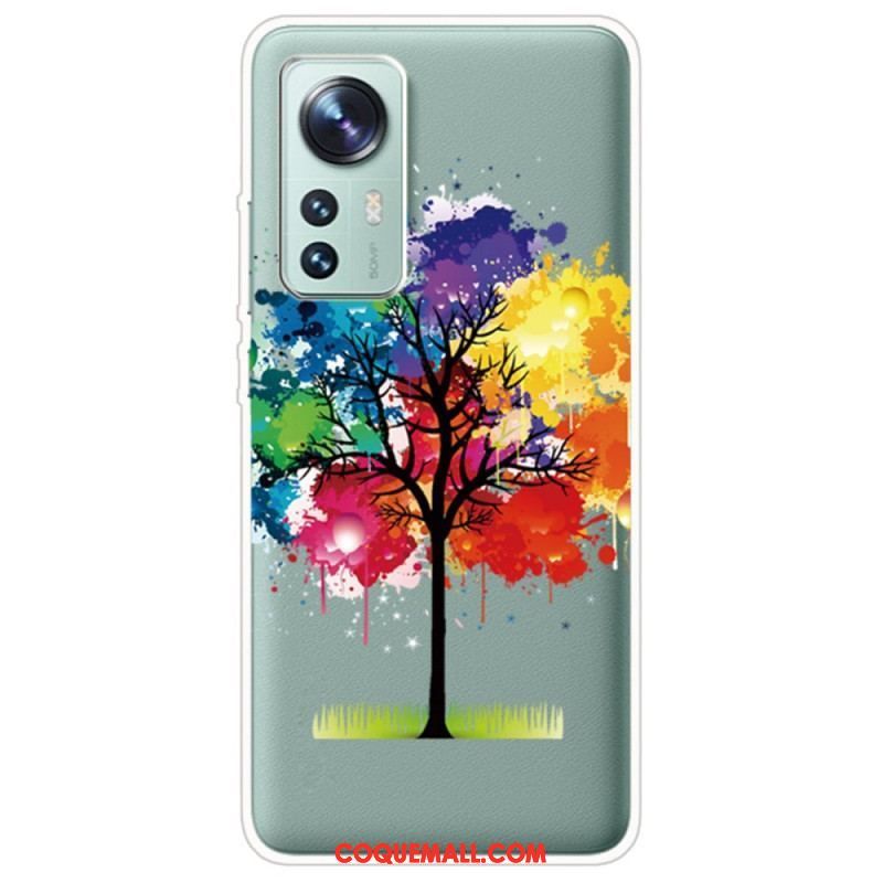 Coque  Xiaomi 12 / 12X  Arbre Aquarelle