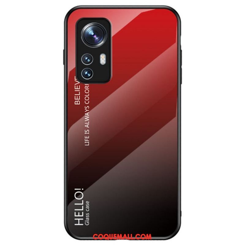 Coque  Xiaomi 12 / 12X Verre Trempé Hello