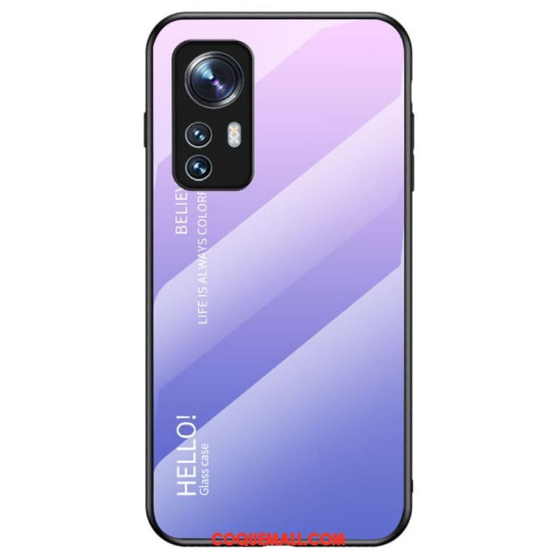 Coque  Xiaomi 12 / 12X Verre Trempé Hello