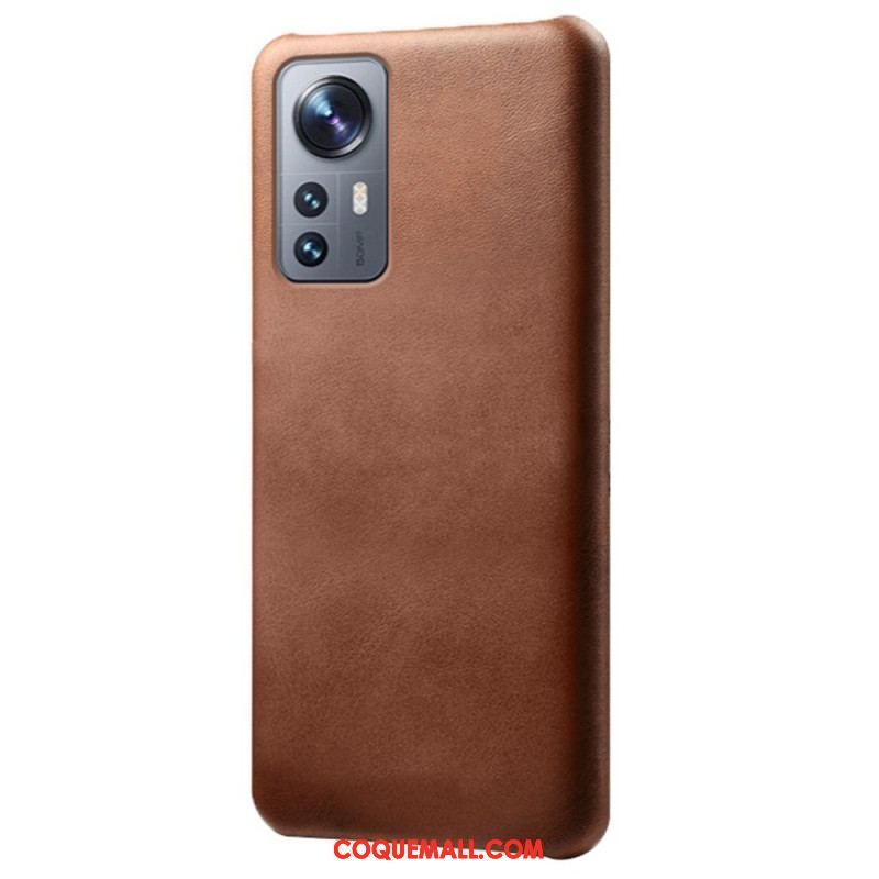 Coque Xiaomi 12 Pro Effet Cuir