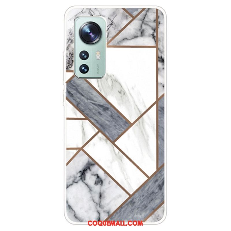 Coque Xiaomi 12 Pro Finesse Marbre