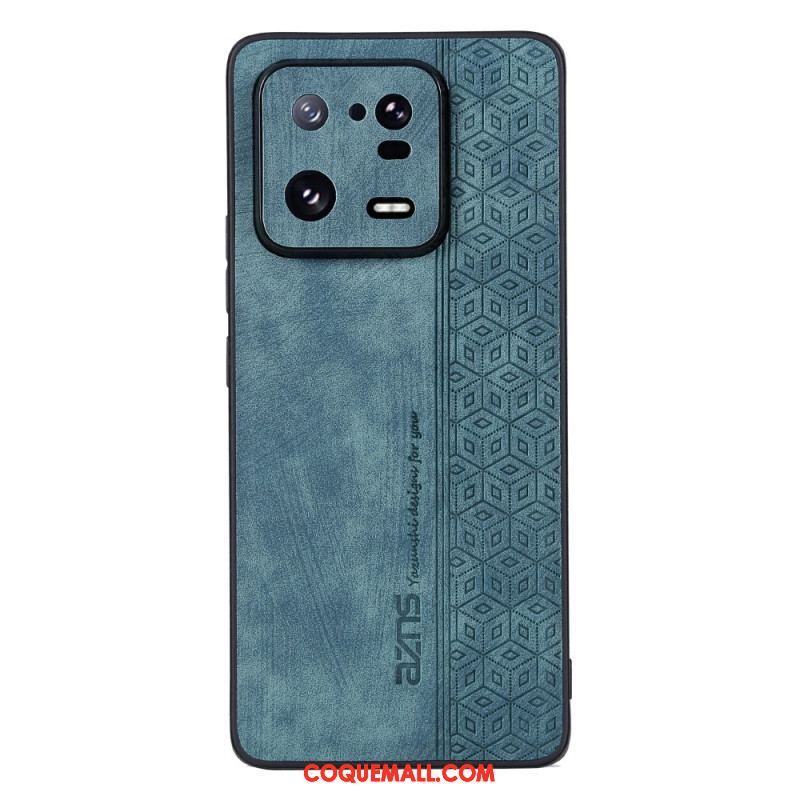 Coque Xiaomi 13 Effet Cuir AZNS