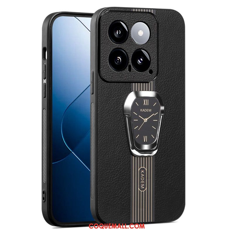 Coque Xiaomi 14 Motif de Montre avec Support KADEM