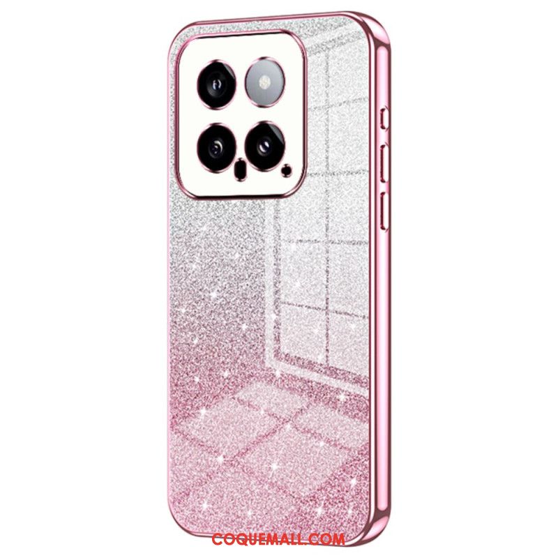 Coque Xiaomi 14 Paillettes Dégradées