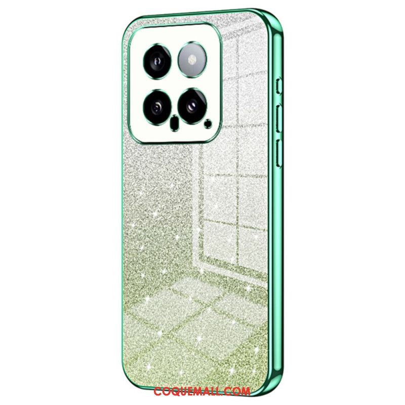 Coque Xiaomi 14 Paillettes Dégradées