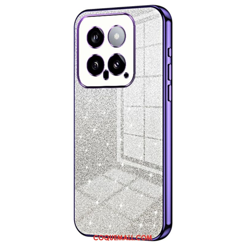 Coque Xiaomi 14 Paillettes Dégradées