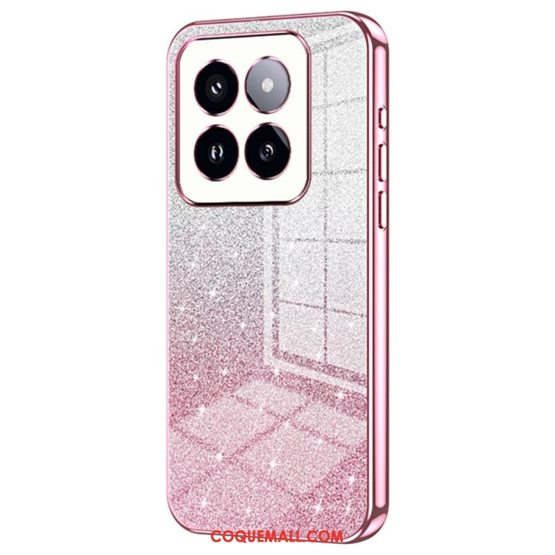 Coque Xiaomi 14 Pro Dégradé Paillettes