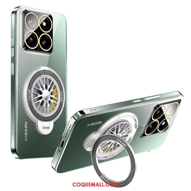 Coque Xiaomi 14 Support Rotatif et Film pour Lentilles VOERO