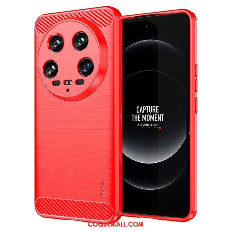 Coque Xiaomi 14 Ultra Fibre Carbone Brossée MOFI