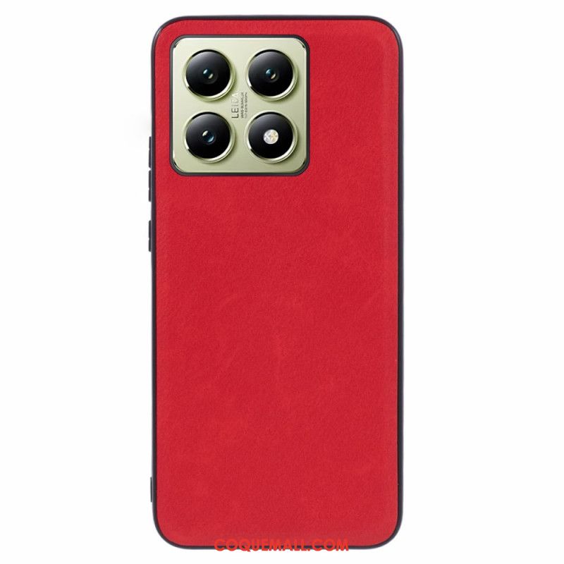 Coque Xiaomi 14T Effet Cuir Rétro