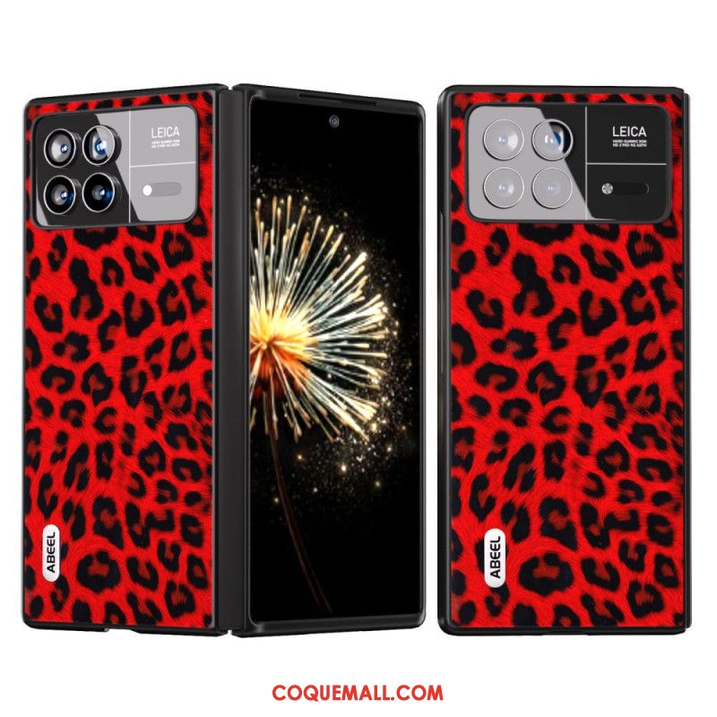 Coque Xiaomi Mix Fold 3 Motif Léopard ABEEL