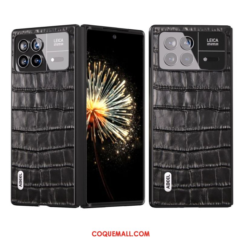 Coque Xiaomi Mix Fold 3 Style Crocodile ABEEL