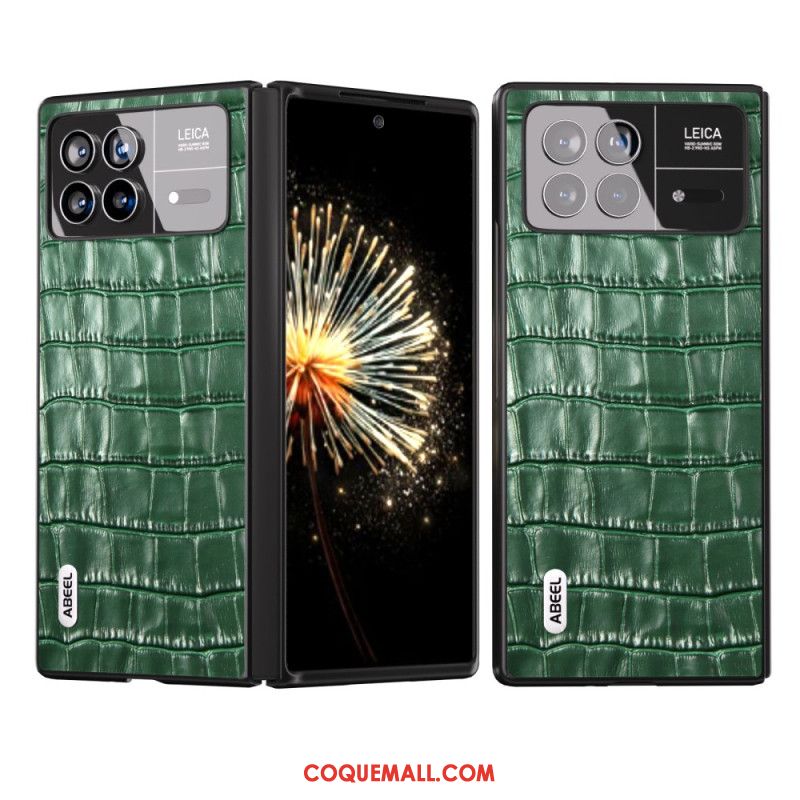 Coque Xiaomi Mix Fold 3 Style Crocodile ABEEL