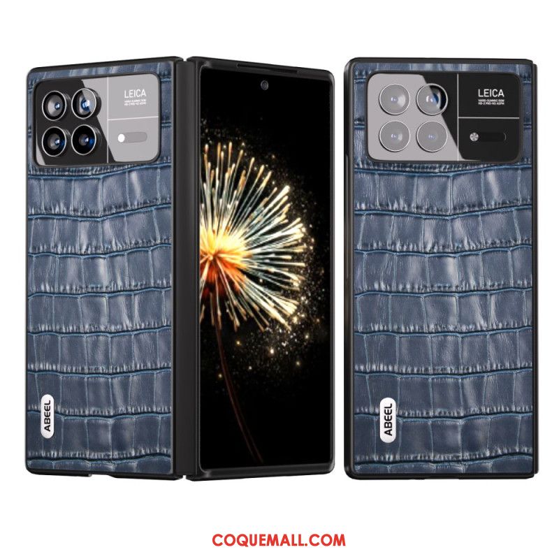 Coque Xiaomi Mix Fold 3 Style Crocodile ABEEL