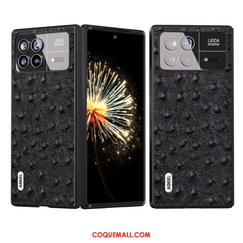 Coque Xiaomi Mix Fold 3 Texture Autruche ABEEL