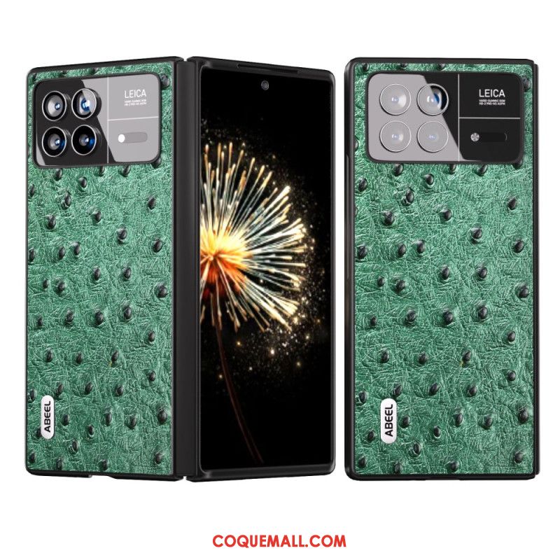 Coque Xiaomi Mix Fold 3 Texture Autruche ABEEL