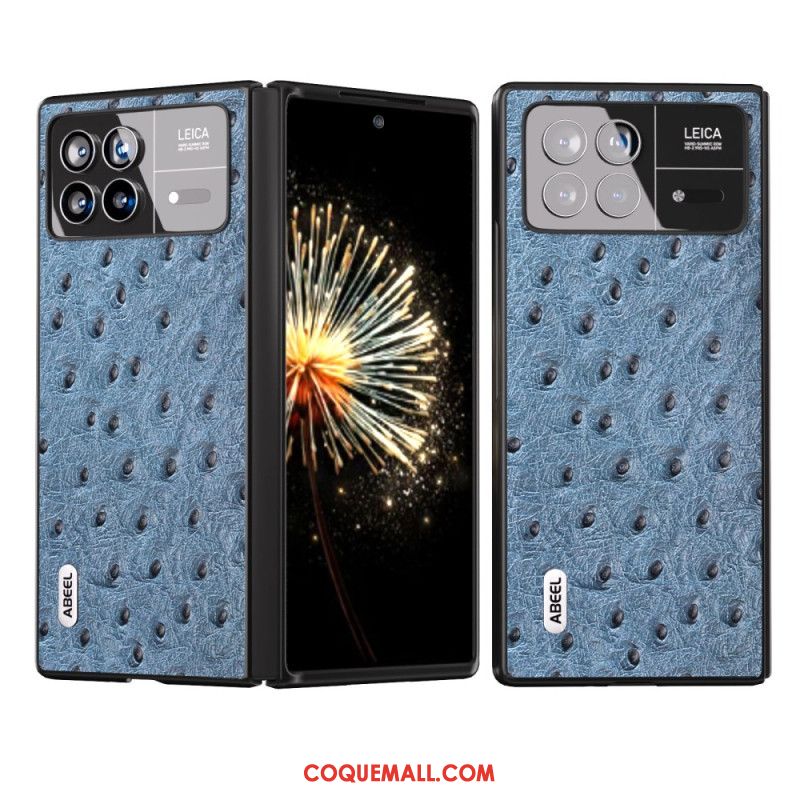 Coque Xiaomi Mix Fold 3 Texture Autruche ABEEL