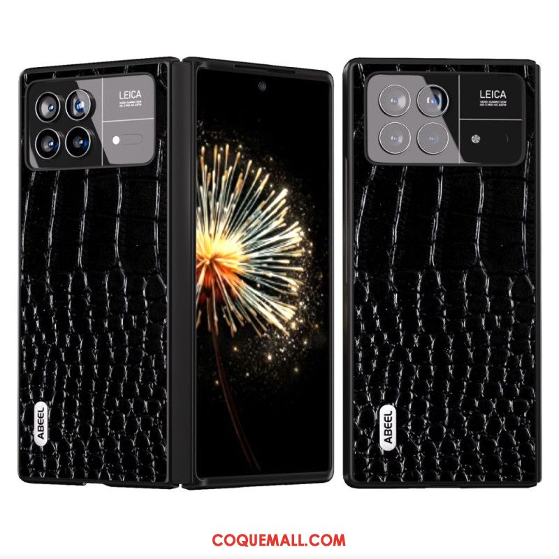 Coque Xiaomi Mix Fold 3 Texture Crocodile ABEEL