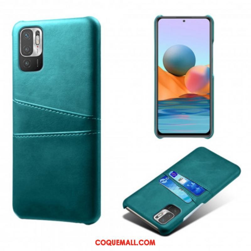 Coque Xiaomi Redmi Note 10 5G / Poco M3 Pro 5G Double Porte Cartes KSQ