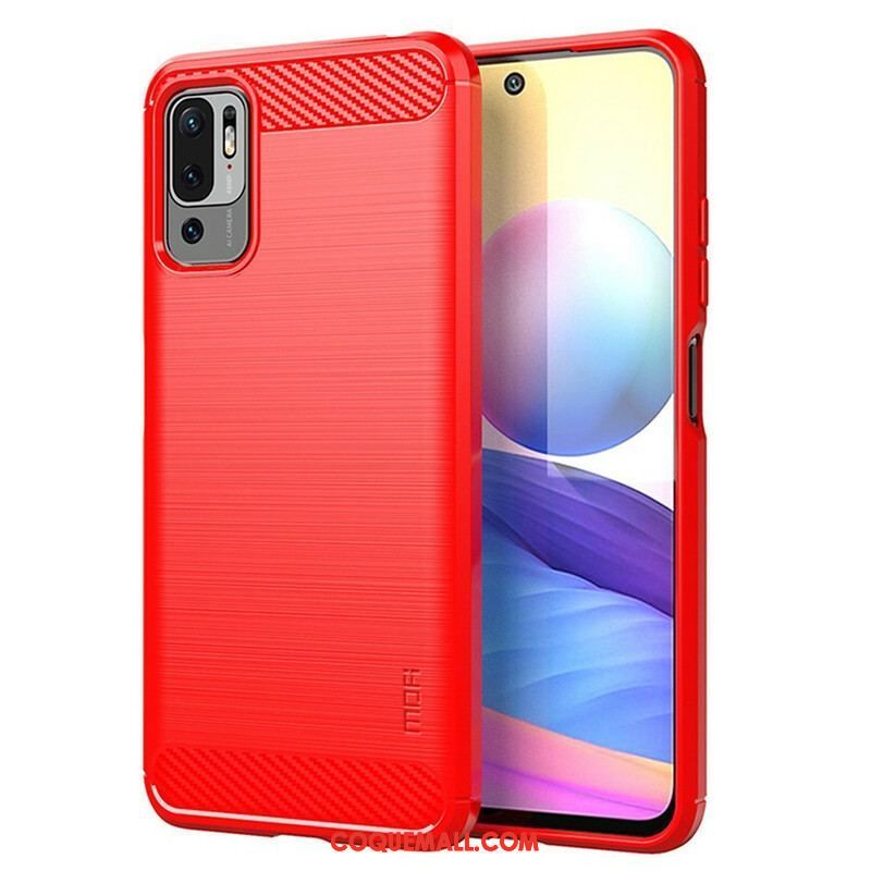 Coque Xiaomi Redmi Note 10 5G / Poco M3 Pro 5G Fibre Carbone Brossée MOFI