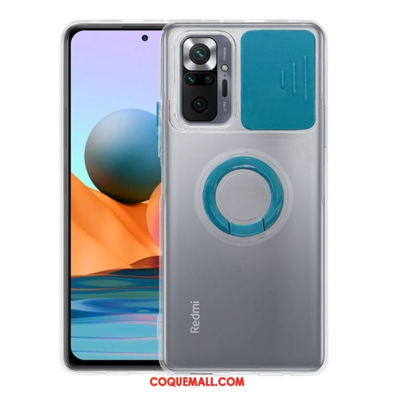 Coque Xiaomi Redmi Note 10 Pro Protège Appareil Photo avec Support