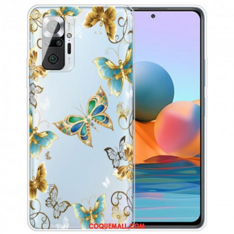 Coque Xiaomi Redmi Note 10 Pro Vol de Papillons