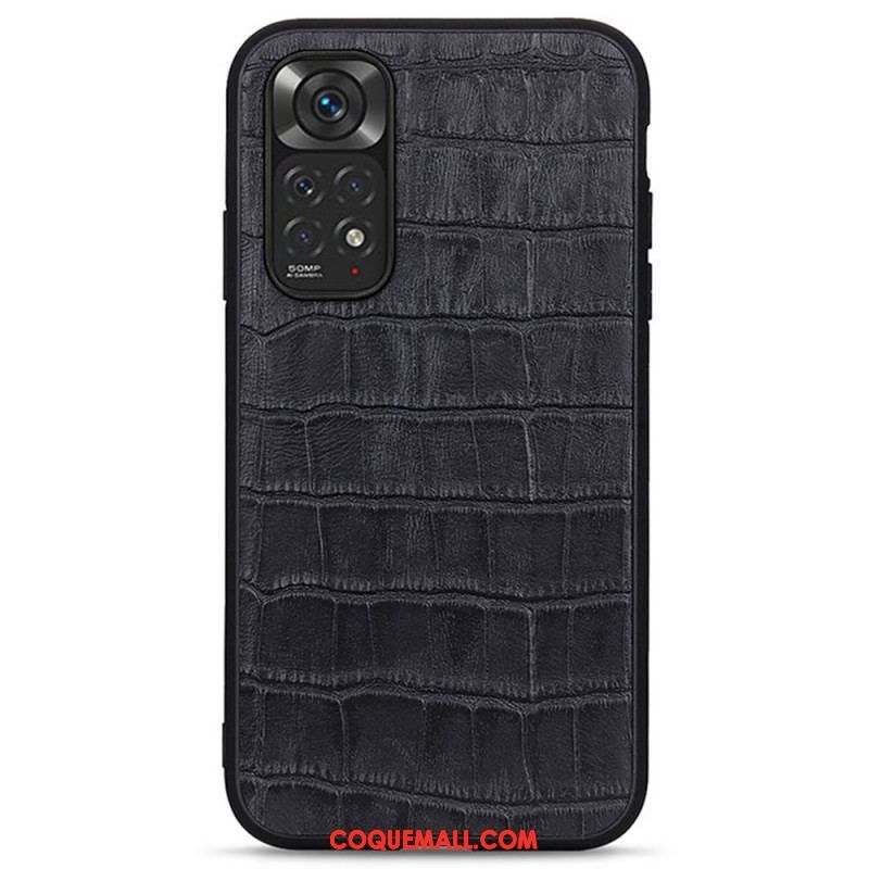 Coque Xiaomi Redmi Note 11 / 11s Effet Peau de Crocodile