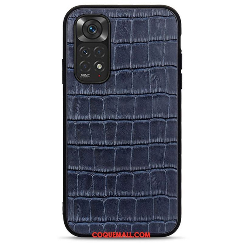 Coque Xiaomi Redmi Note 11 / 11s Effet Peau de Crocodile