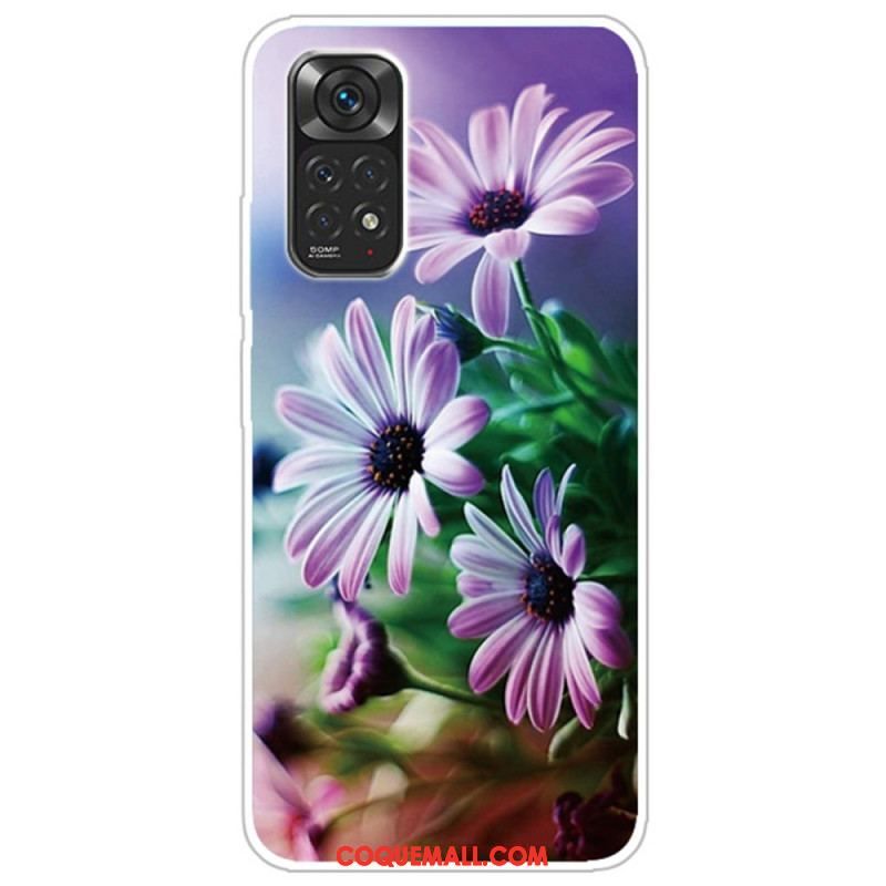 Coque Xiaomi Redmi Note 11 / 11s Fleurs Réalistes