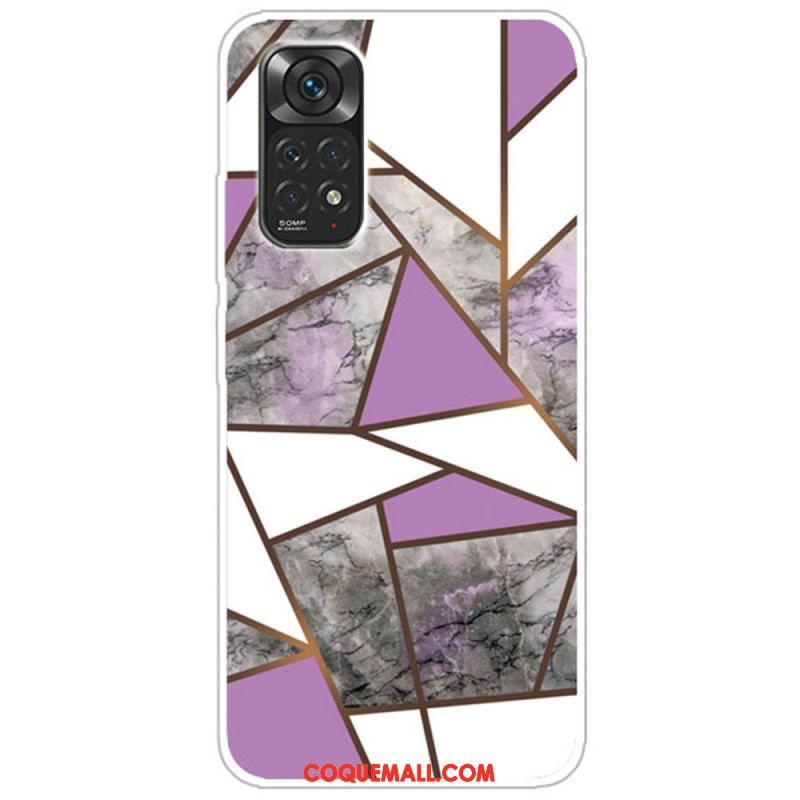 Coque Xiaomi Redmi Note 11 / 11s Marbre Géométrie