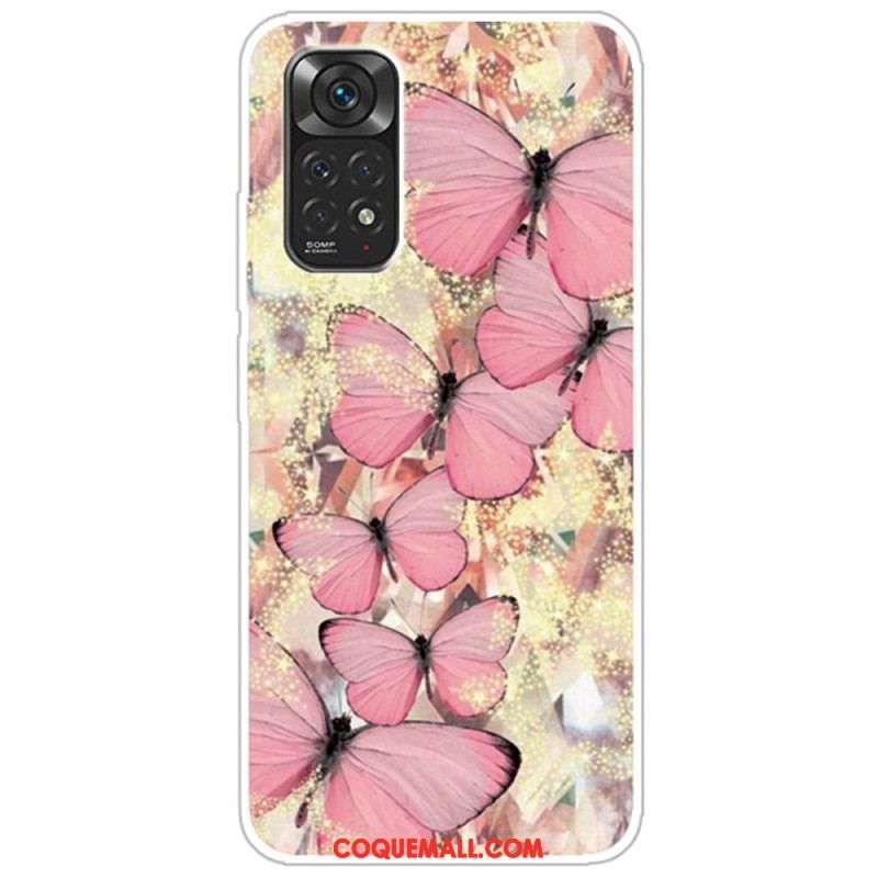 Coque Xiaomi Redmi Note 11 / 11s Papillons Royaux