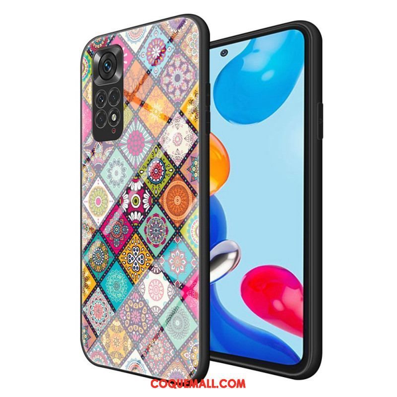 Coque Xiaomi Redmi Note 11 / 11s Support Magnétique Patchwork