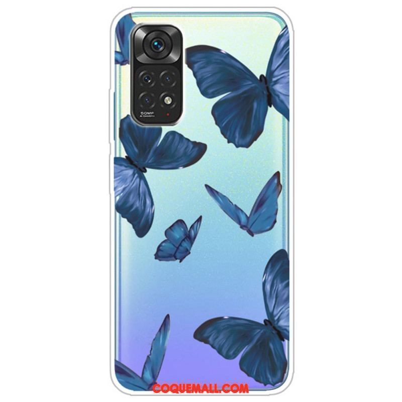 Coque Xiaomi Redmi Note 11 Pro / Note 11 Pro 5G Papillons Sauvages