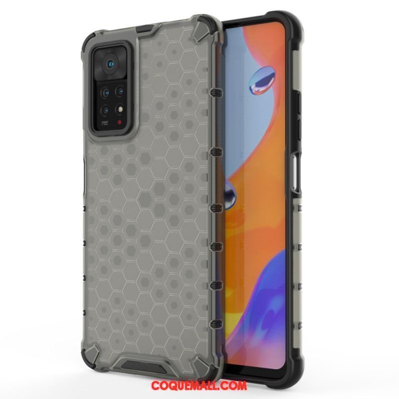 Coque Xiaomi Redmi Note 11 Pro / Note 11 Pro 5G Style Nid d'Abeille