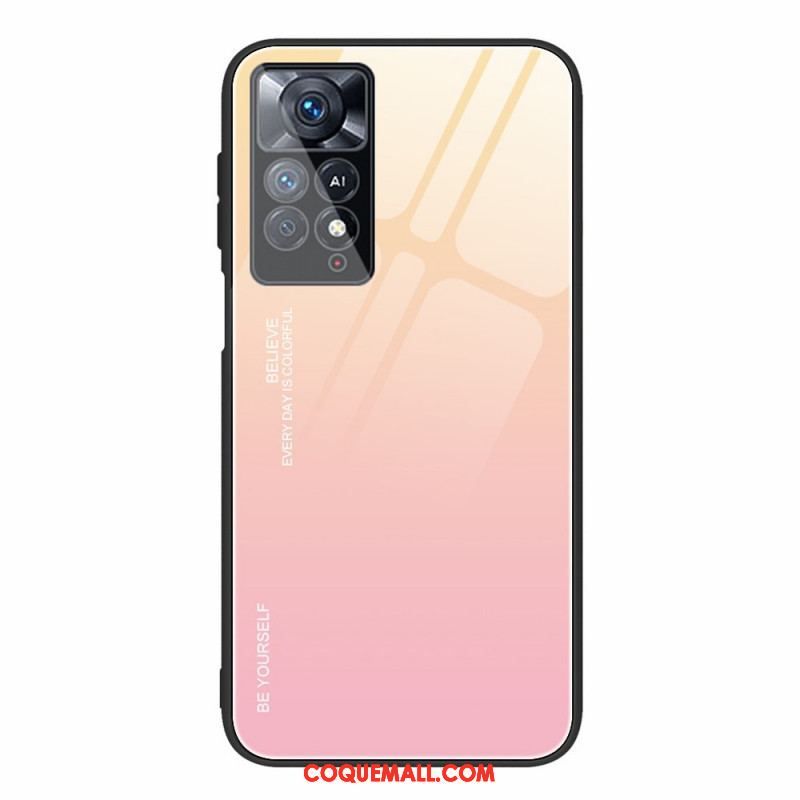 Coque Xiaomi Redmi Note 11 Pro / Note 11 Pro 5G Verre Trempé Be Yourself