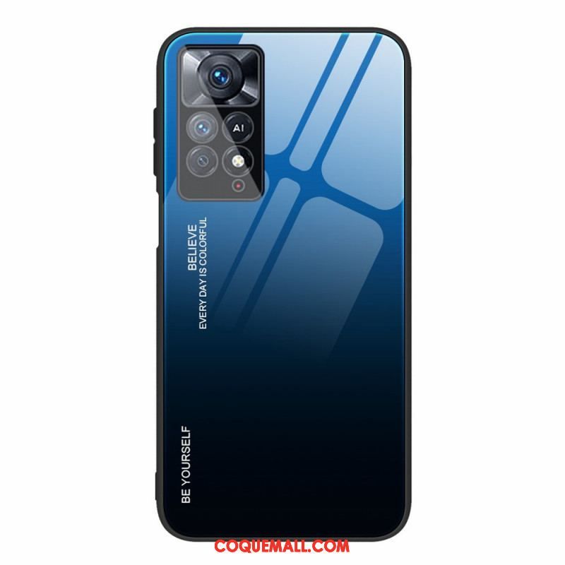 Coque Xiaomi Redmi Note 11 Pro / Note 11 Pro 5G Verre Trempé Be Yourself