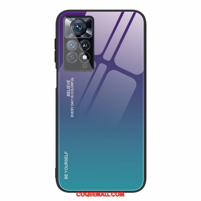 Coque Xiaomi Redmi Note 11 Pro / Note 11 Pro 5G Verre Trempé Be Yourself