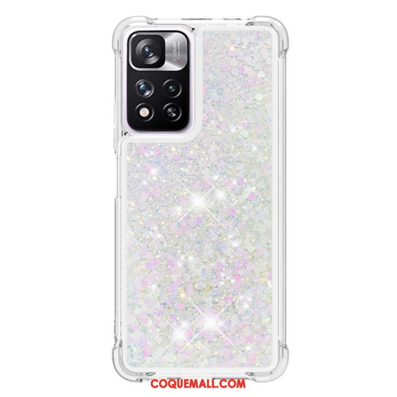 Coque Xiaomi Redmi Note 11 Pro Plus 5G Désires Paillettes