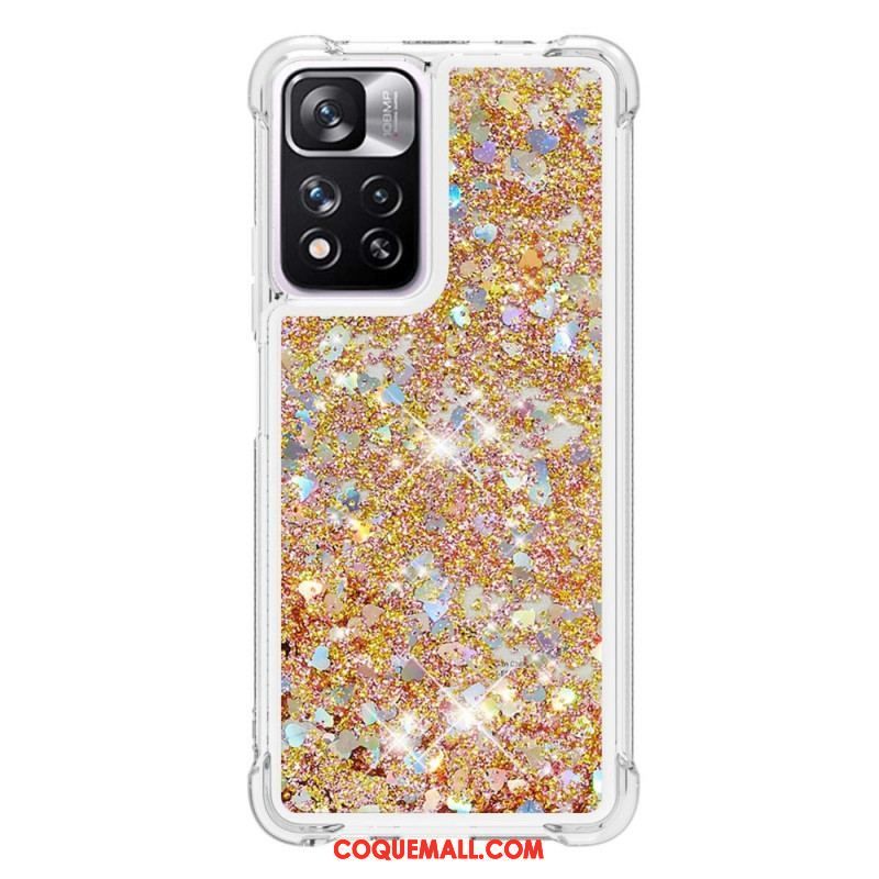 Coque Xiaomi Redmi Note 11 Pro Plus 5G Désires Paillettes