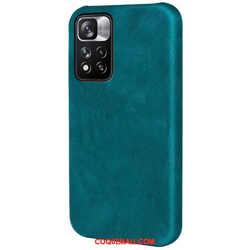 Coque Xiaomi Redmi Note 11 Pro Plus 5G Effet Cuir Design