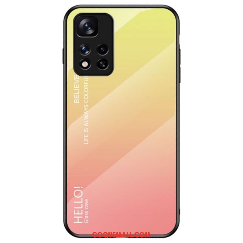 Coque Xiaomi Redmi Note 11 Pro Plus 5G Verre Trempé Hello