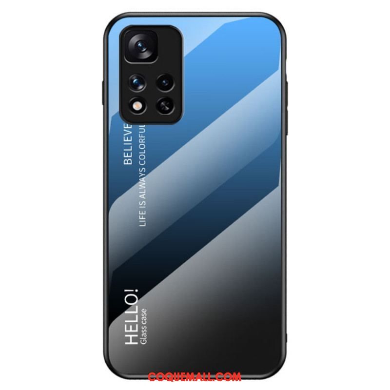 Coque Xiaomi Redmi Note 11 Pro Plus 5G Verre Trempé Hello