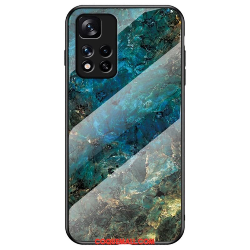 Coque Xiaomi Redmi Note 11 Pro Plus 5G Verre Trempé Marble Colors